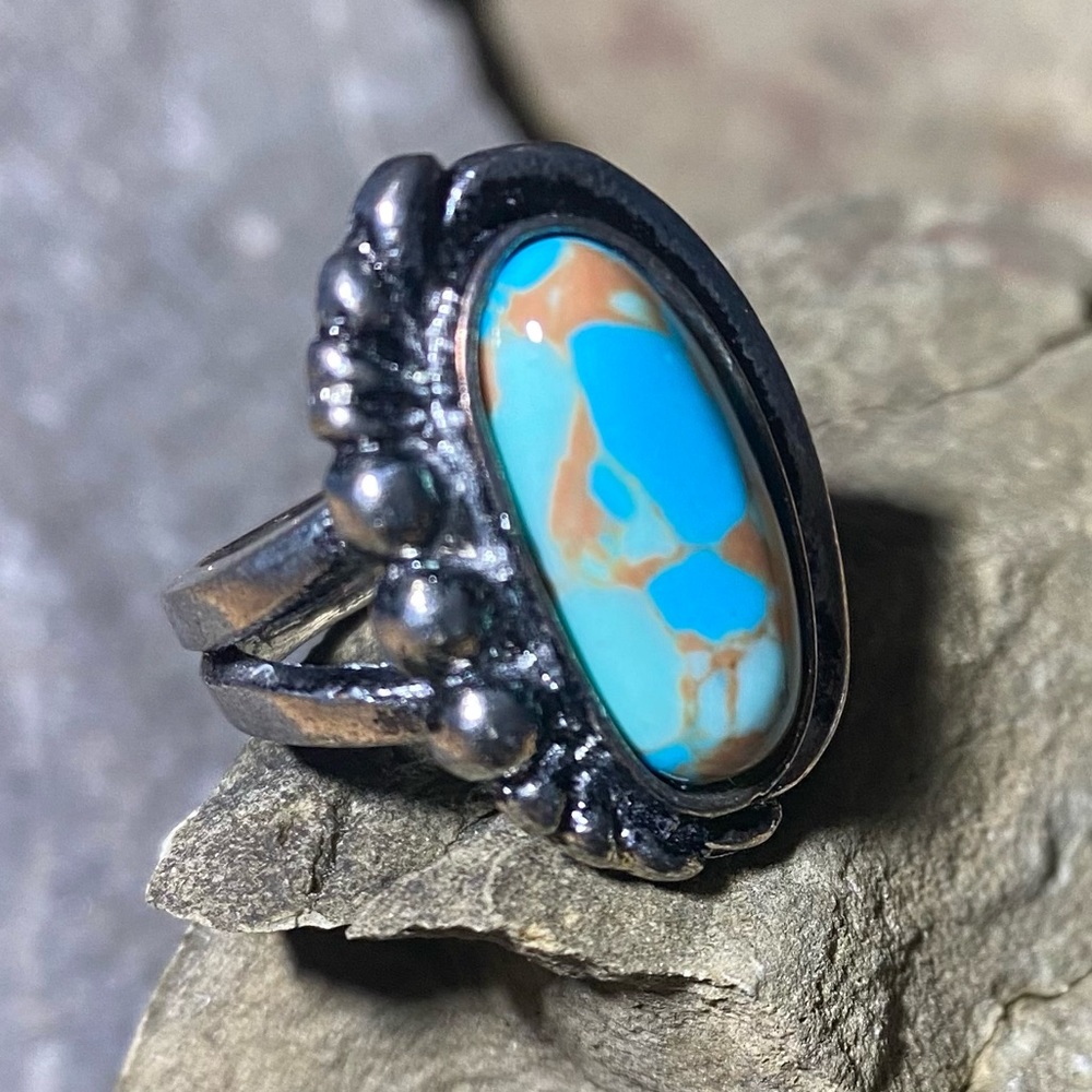 𝗡𝗘𝗪 Turquoise Boho Ring